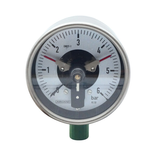 MANOMETER, 0-6 BAR (LT)