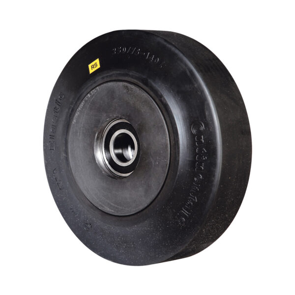 WHEEL, IDLER W BEARINGS D=250