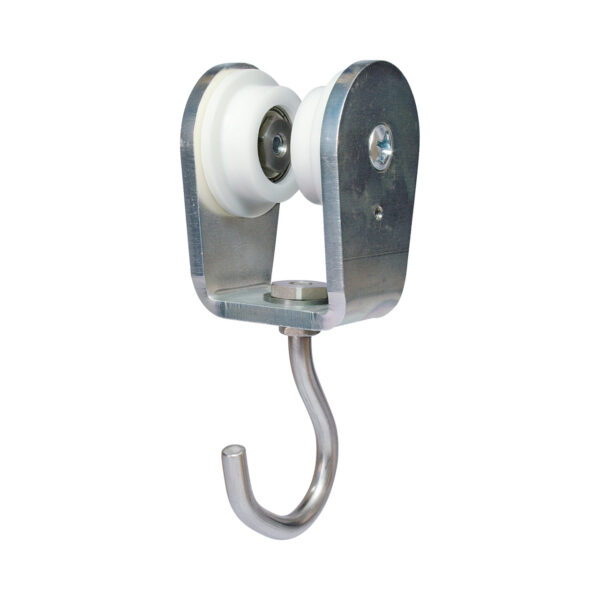 TROLLEY, 90 DEG. W/ OPEN HOOK