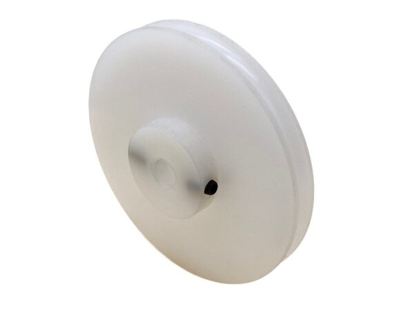 TACH WHEEL, PVC 3.73"